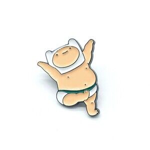 Buff Baby Finn Enamel Pin Adventure Time